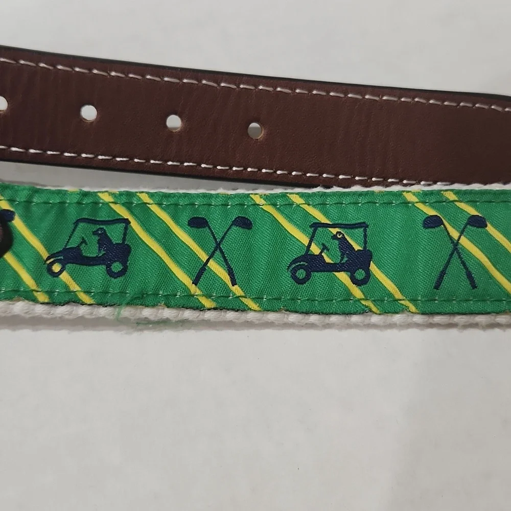 Simply Southern Men’s Green Golf Belt